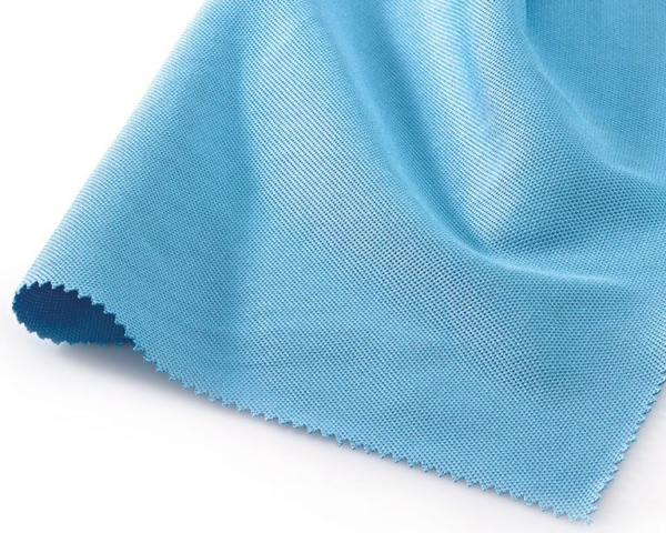 (10 pièces) Chiffon microfibre pour verres bleu - 50 x 70 cm