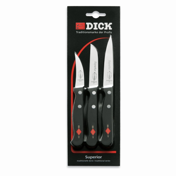 F. DICK | Superior - Set de couteaux, 3 pcs.