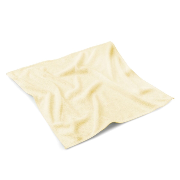 (10 pièces) Chiffon microfibre jaune - 40 x 40 cm