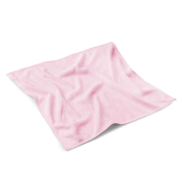 (10 pièces) Chiffon microfibre rose - 40 x 40 cm