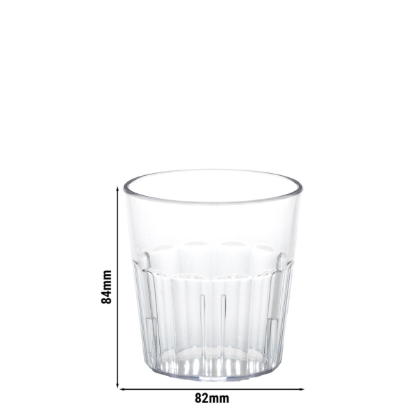 (36 pièces) CAMBRO | NEWPORT - Gobelet - 275 ml - Sans BPA - Transparent