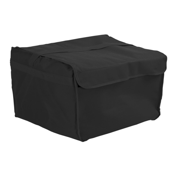 (5 pièces) Sac à pizza / Sac isotherme - pour 8 pizzas familiales - 60x40cm - Noir