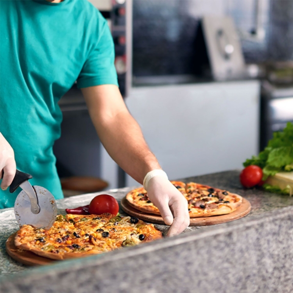 Table réfrigérée pour pizzas Premium PLUS - 1980x700mm - avec 3 portes