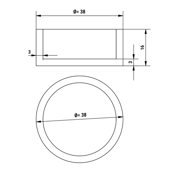 Plaques pour machine à tartelettes TMNP - Forme de tartelette : Rond - Ø 37mm