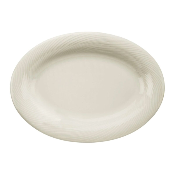 (24 pièces) SEMPRE - Plat/ Assiette Ovale - Ø 23 cm