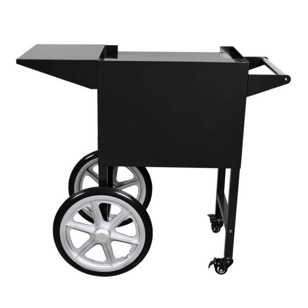 Machine à pop-corn avec chariot - 5 kg/h - avec 1 cuve