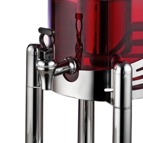 Distributeur de jus - 7 litres - Chrome