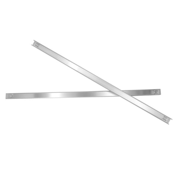 (2 pièces) Rails pour étagère intermédiaire/ Grille de support L.530mm