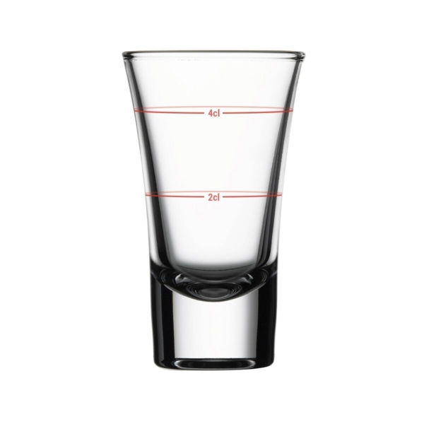 (12 pièces) Verre à liqueur - SPECIALS - 60 ml - calibré à 20 ml & 40 ml