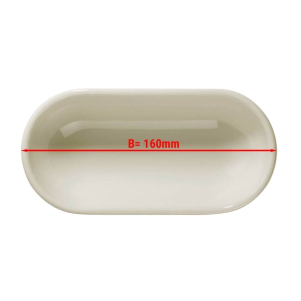 (6 pièces) TEOS - Bol oval - 16 cm