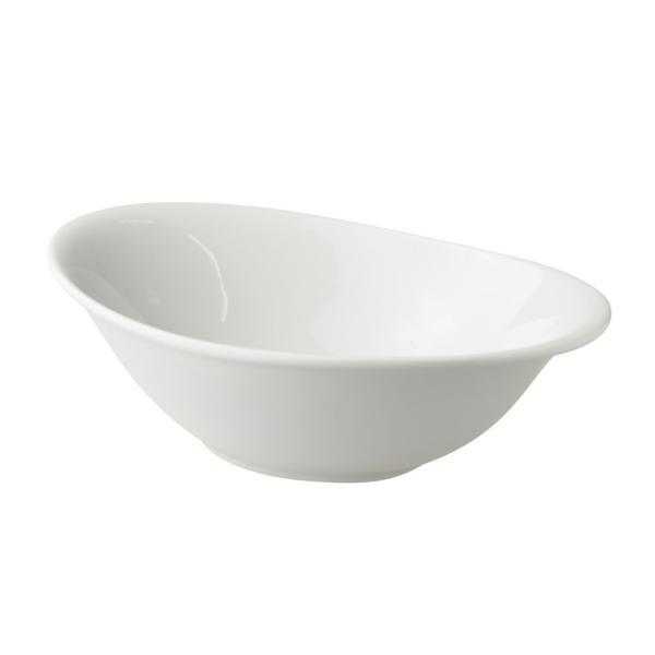 (6 pièces) WHITE DELIGHT - Bol - 210x135mm - 450ml - Blanc