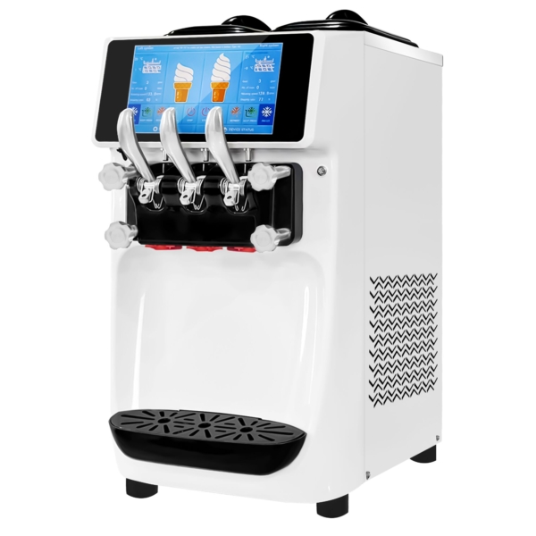 Machine à glace molle - 30-32 litres/h - 2,6 kW - avec écran d'affichage