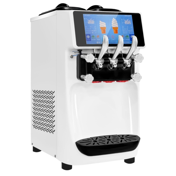 Machine à glace molle - 30-32 litres/h - 2,6 kW - avec écran d'affichage