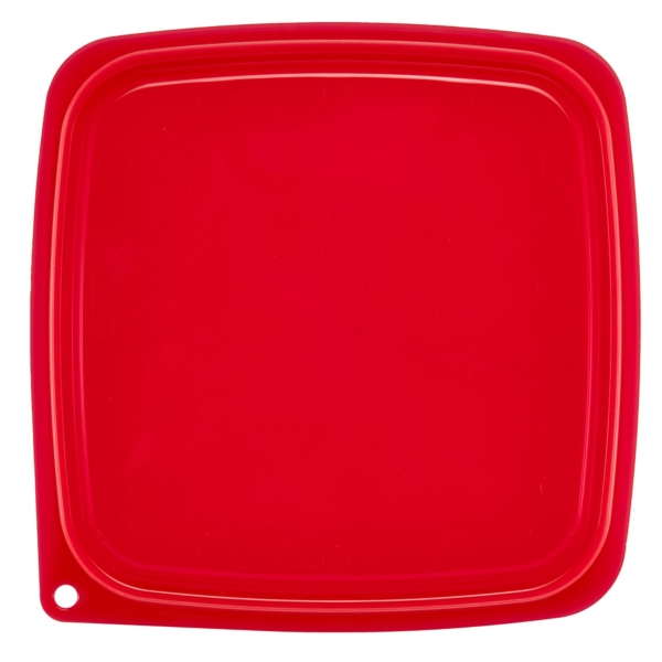 (6 pièces) CAMBRO | CAMSQUARES® - Couvercle pour FreshPro - pour conteneurs de 5,7 litres et 7,6 litres - Rouge