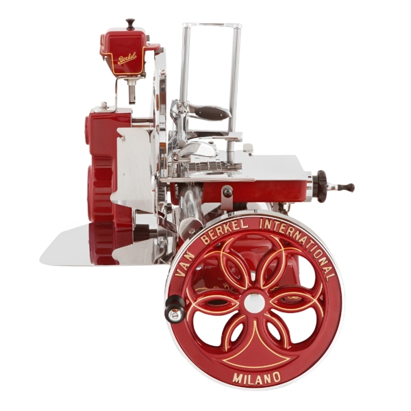 BERKEL | Machine à volant B114 - Lame : Ø 319mm - Rouge - avec socle inclus