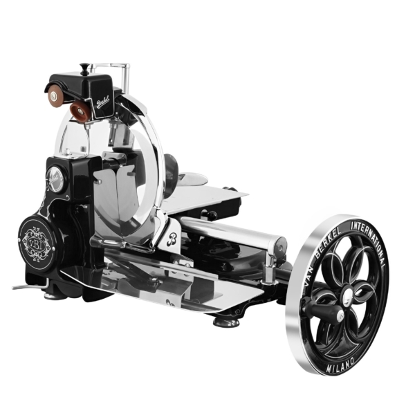 BERKEL | Machine à volant B114 - Lame : Ø 319mm - Noir - avec socle inclus