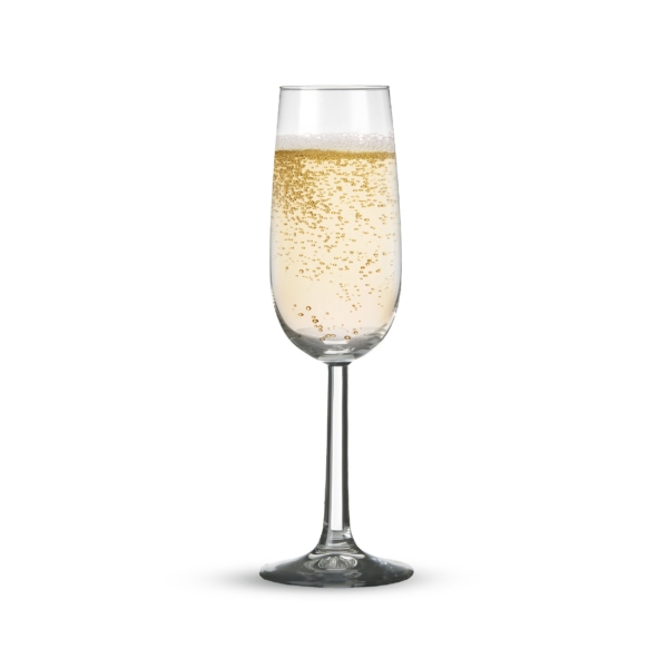 (12 pièces) Flûte à champagne - ESPRIT - 170 ml - Transparent