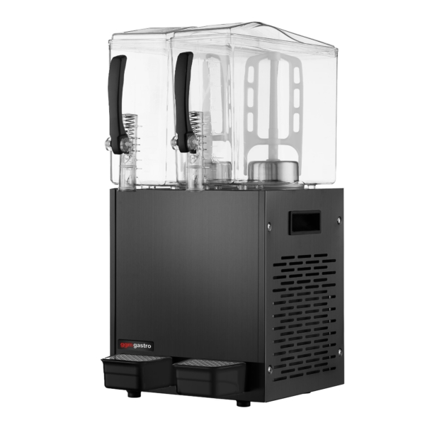 Distributeur de jus - 2x 10 litres - Noir