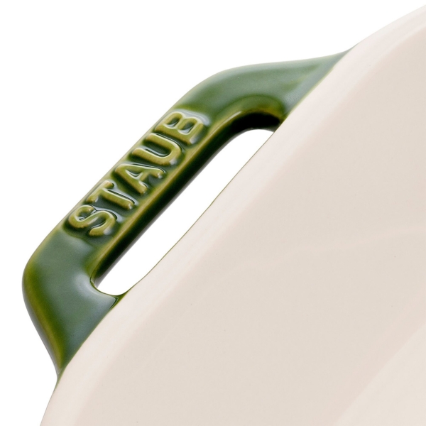 STAUB | CERAMIQUE - Plat à four - 140x110mm - Céramique - Vert Basilic