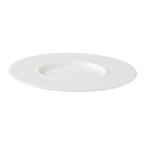 (6 pièces) WHITE DELIGHT - Soucoupe pour soupe - Ø 190mm - Blanc