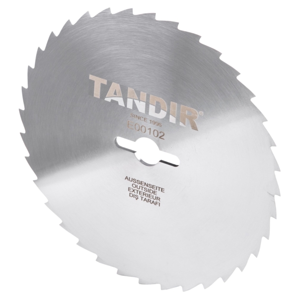 TANDIR® | Couteau de coupe - Ø100mm - dentelé