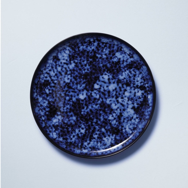 (4 pièces) BAMA BLUE - Assiette plate - Ø 270mm - Bleu