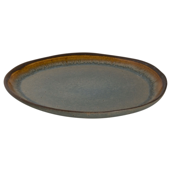 (6 pièces) DAVIDE - Assiette plate - Ø 28 cm - Marron