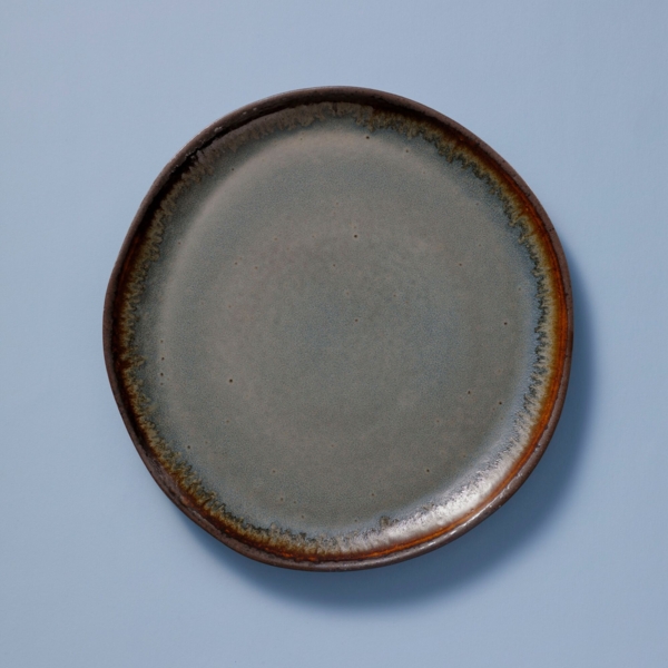 (6 pièces) DAVIDE - Assiette plate - Ø 28 cm - Marron