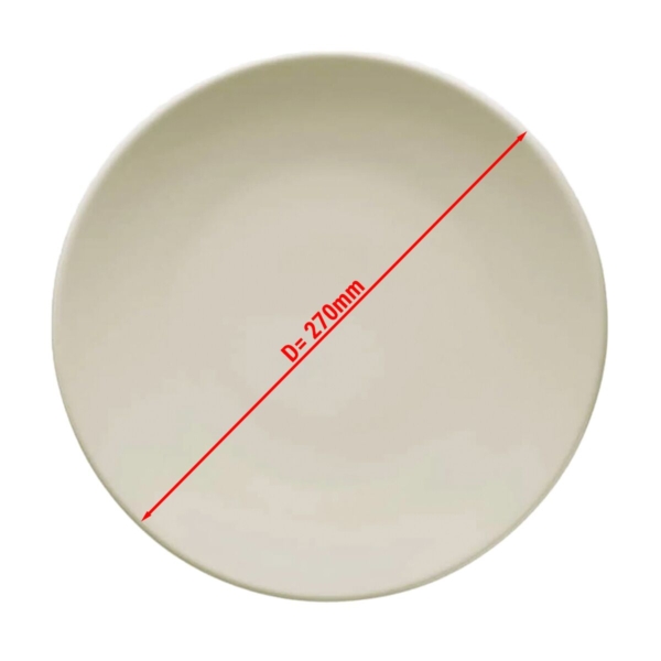 (24 pièces) TEOS - Assiette plate - Ø 27 cm