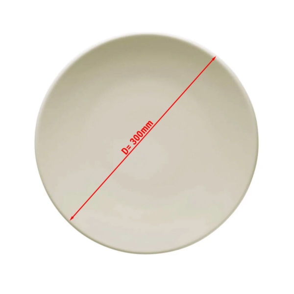 (24 pièces) TEOS - Assiette Plat - Ø 30 cm