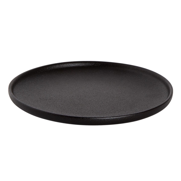 (6 pièces) UNIVERSE - Assiette plate Maastricht - Ø 260mm - Noir