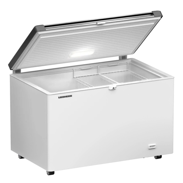 LIEBHERR | Congélateur bahut - 1379x769mm - 404 litres - Couvercle en inox