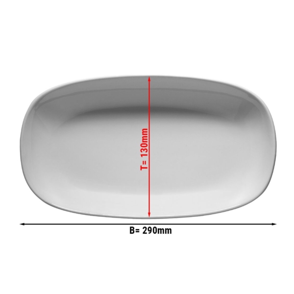 (24 pièces) ENTity - assiette ovale - 29 cm