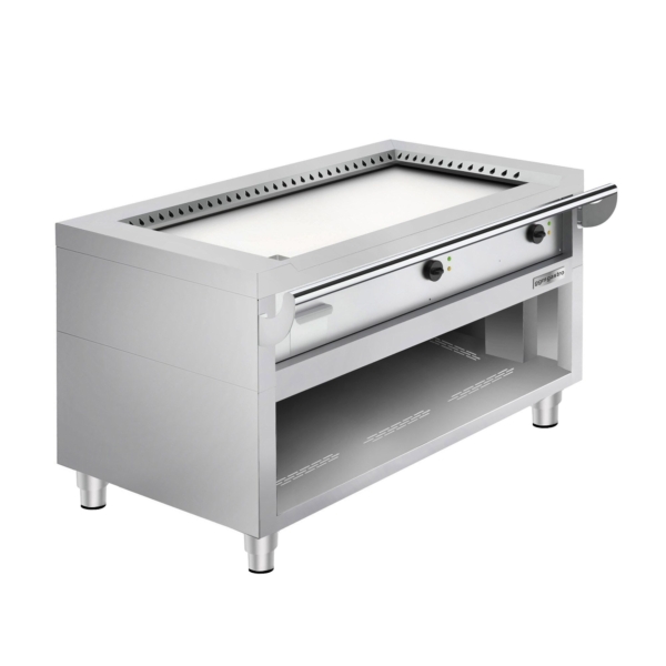 Grill Teppanyaki à gaz - 8,5 kW - Plaque de cuisson Lisse