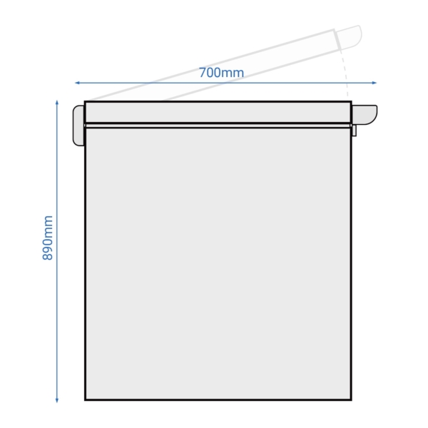 Congélateur bahut - 985mm - 236 litres - Couvercle plastique - Séparateur inclus