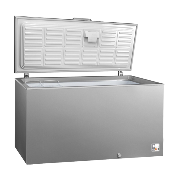 Congélateur bahut - 1500mm - 466 litres - Couvercle inox - Séparateur inclus