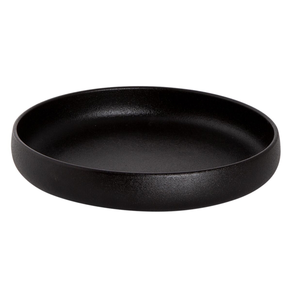 (12 pièces) UNIVERSE - Assiette creuse Maastricht - Ø 21 cm - Noir