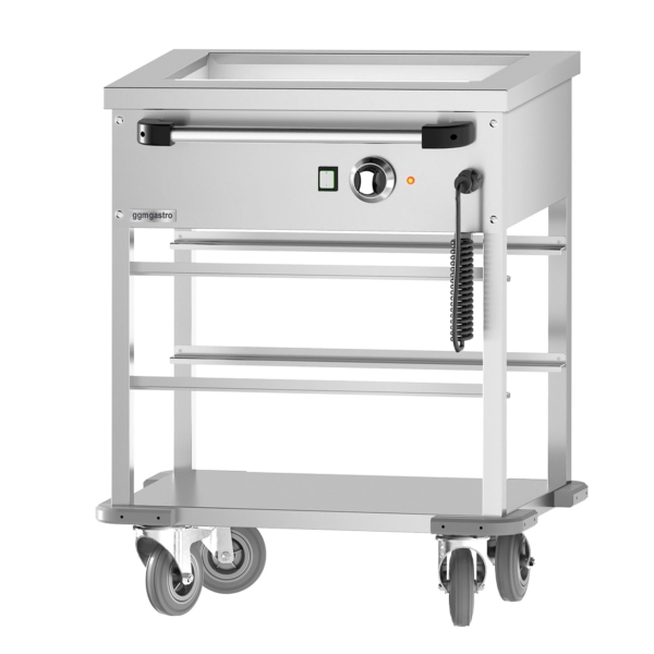 Chariot bain-marie - 1 x GN 1/1