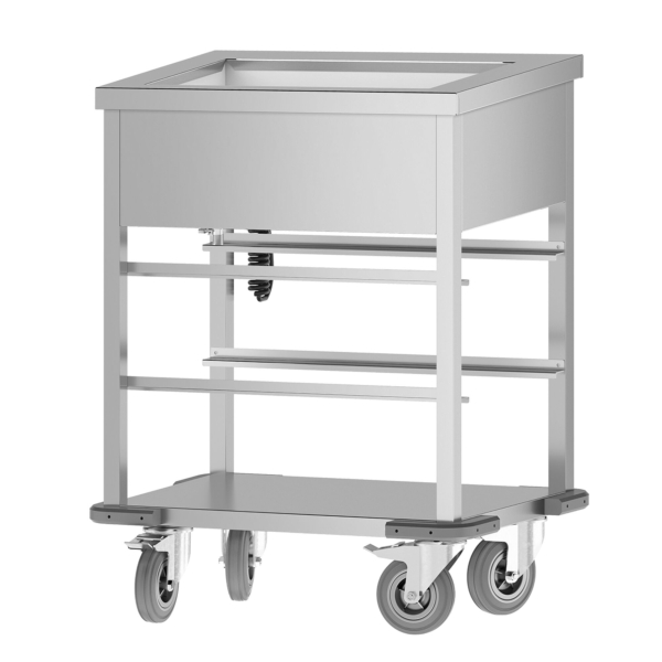 Chariot bain-marie - 1 x GN 1/1