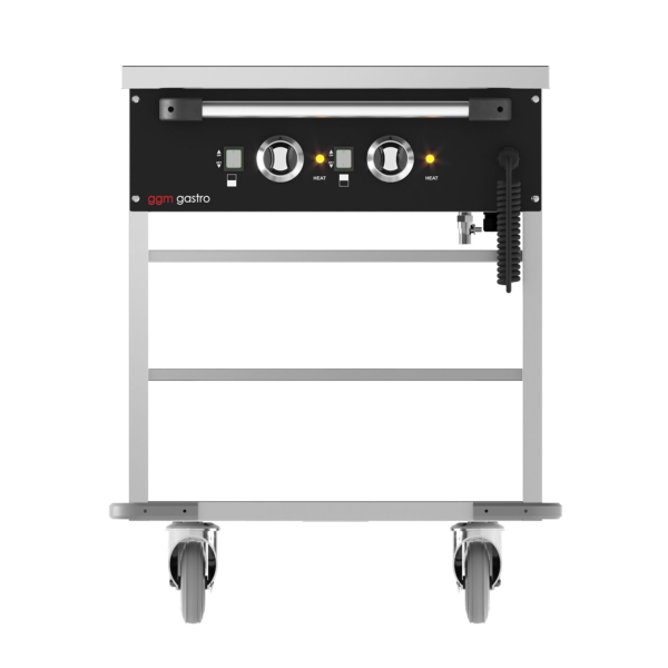 Bain-marie thermique - 2 x GN 1/1 - température de la cuve réglable séparément