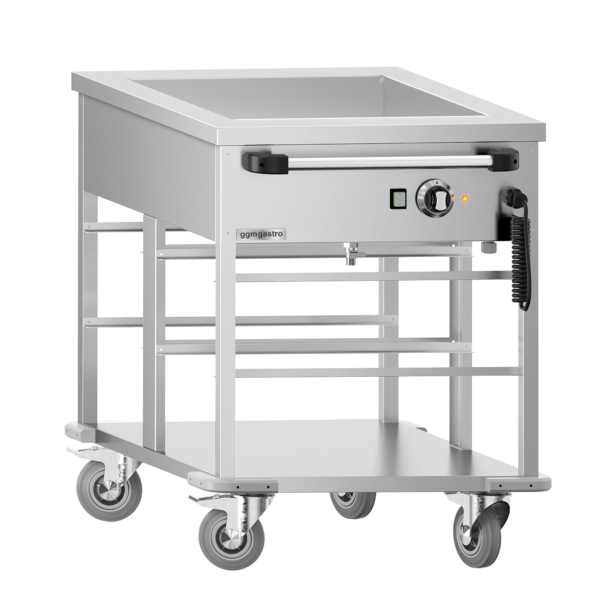 Chariot bain-marie - 2 x GN 1/1