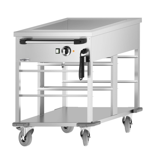 Chariot bain-marie - 2 x GN 1/1