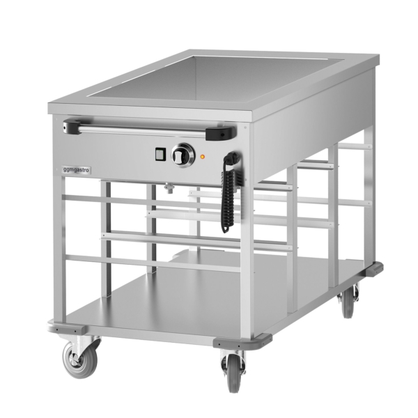 Chariot bain-marie - 3 x GN 1/1