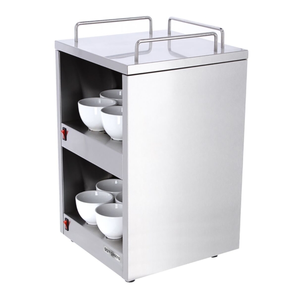 Chauffe-tasses - 150 W - avec 2 étagères