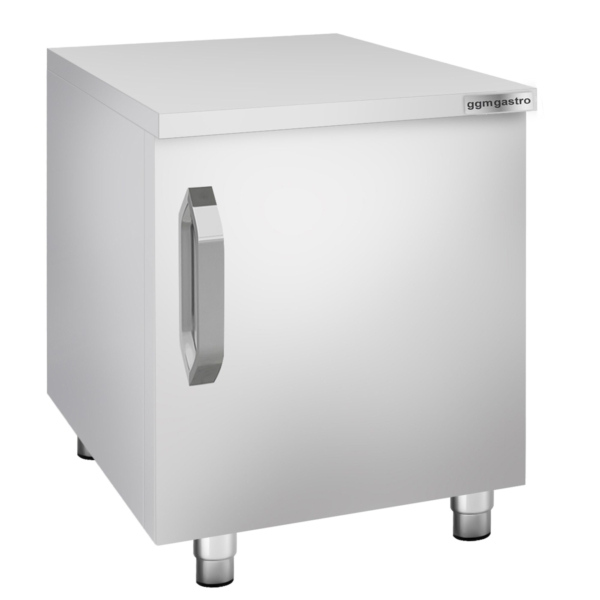 Soubassement en inox - 400mm - 1 porte