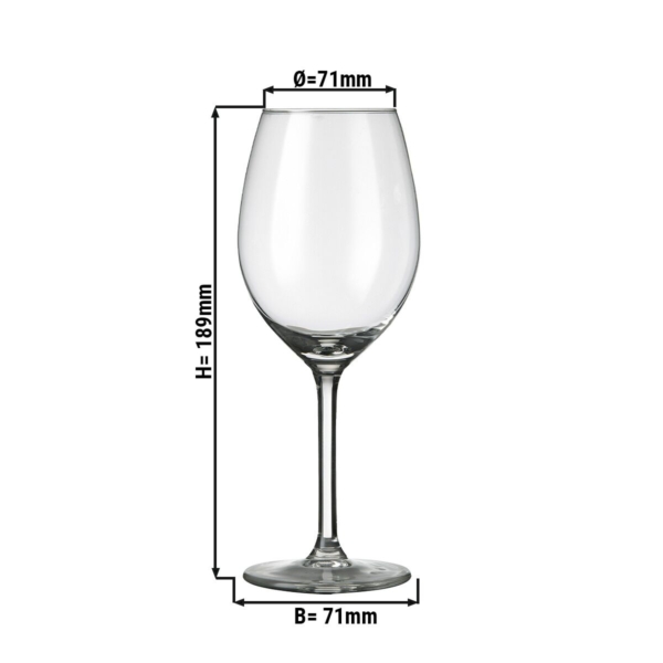 (12 pièces) Verre à vin - ESPRIT - 250 ml - Transparent