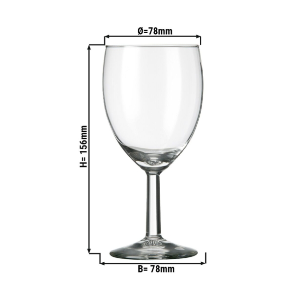 (12 pièces) Verre à vin - GILDE - 290 ml