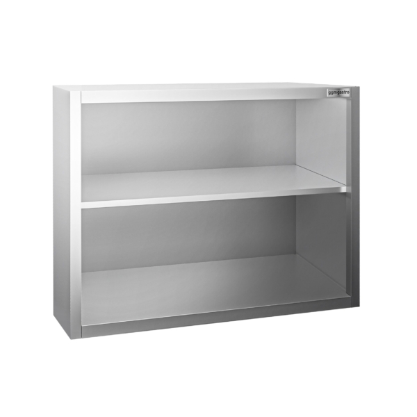 Armoire murale en inox PREMIUM - 800x400mm - sans porte battante - hauteur 800mm