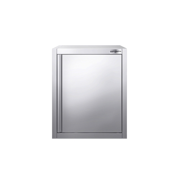 Armoire murale en inox PREMIUM - 600x400mm - avec porte battante - hauteur 650mm