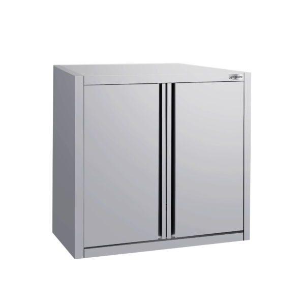 Armoire murale en inox ECO - 800x400mm - avec porte battante hauteur 1000mm